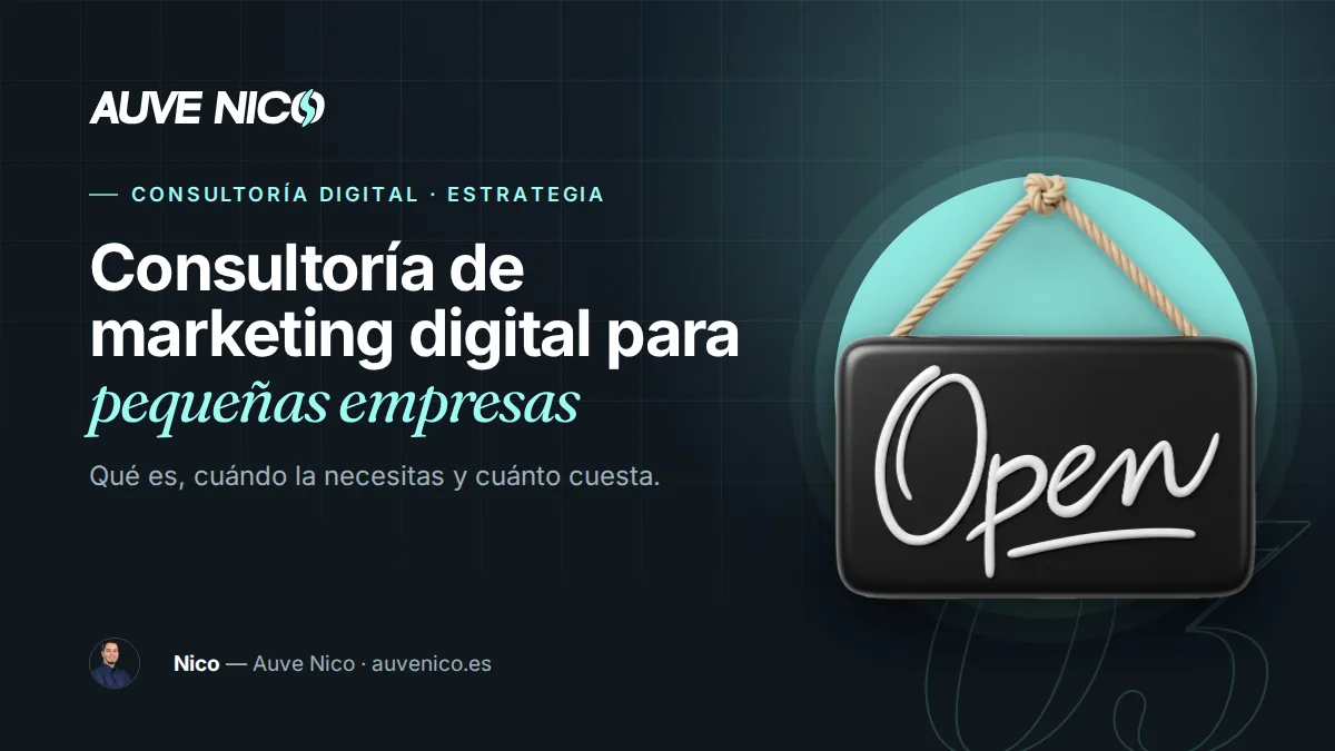 Digital marketing consulting for small businesses: what it is and when you need it