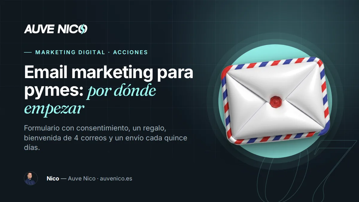 Email marketing for small businesses: where to actually start