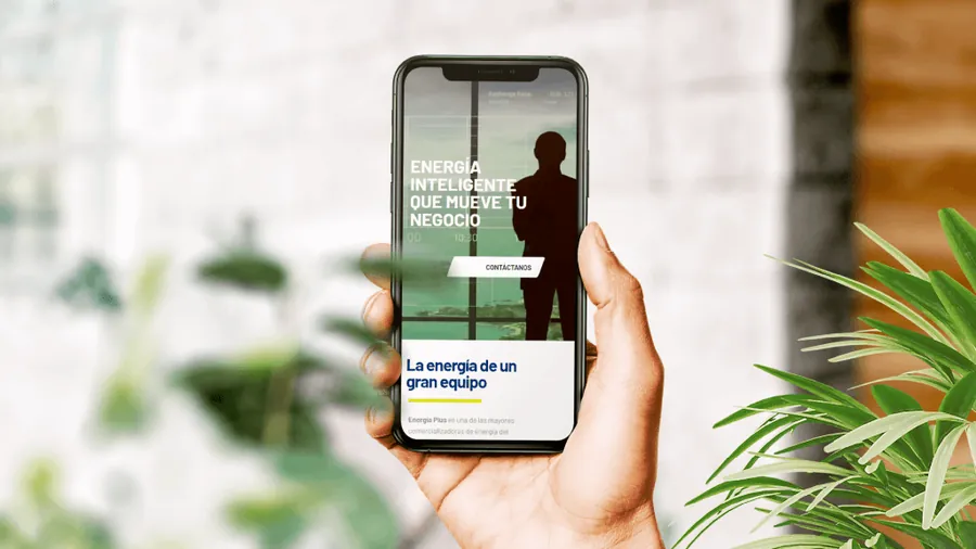 Disseny web + SEO per a Energía Plus — Auve Nico