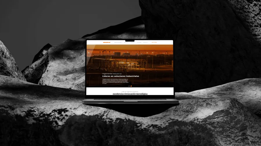 Disseny web corporatiu per a Montrel — Auve Nico
